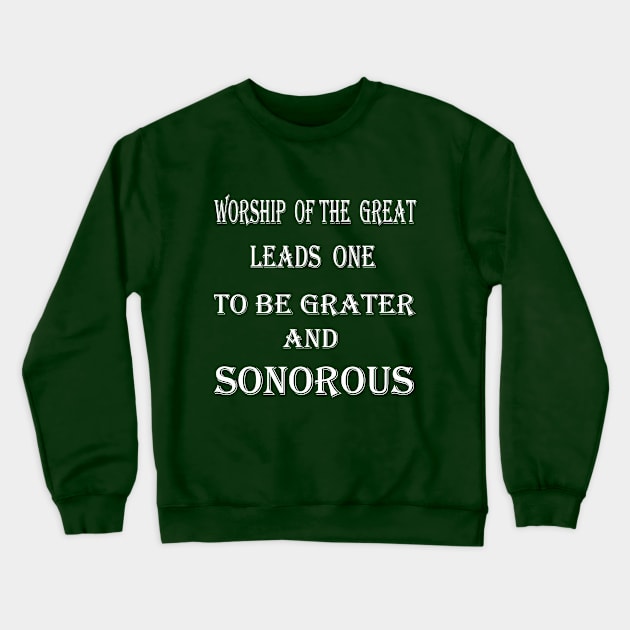 worship Crewneck Sweatshirt by paulashish